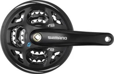 Produktbild von Shimano Altus M311 Kurbelgarnitur Schwarz 175 mm / 48/38/28t Schwarz 175 mm