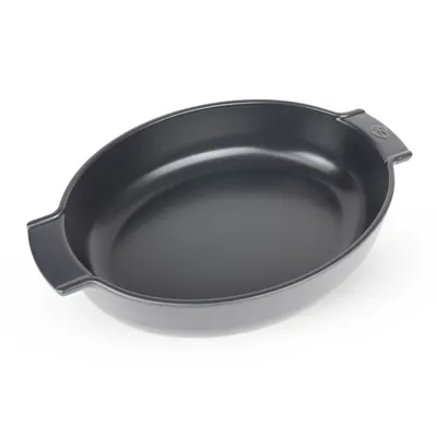 Produktbild von Peugeot Auflaufform Oval 40 cm Schiefergrau