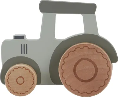 Obrázek produktu pro Little Dutch Tractor Little Farm, 12 měsíc/ů, Zelená, Dřevo