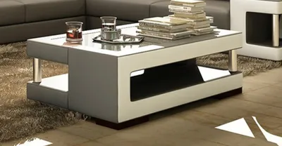 Immagine prodotto di Tavolino da caffè di design tavolino da divano tavolino da salotto tavolino in vetro scegliere il colore
