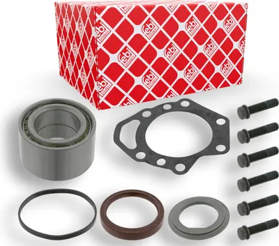 Produktbild von FEBI BILSTEIN Radlagersatz Hinten Links Hinten Rechts passend für MERCEDES-BENZ SPRINTER 3-t Kasten (903) Kegelrollenlager 84mm 23489