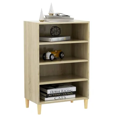 Produktbild von " "Sideboard - praktischem Design - Wohnzimmerschrank - Kommde für Flur - Sonoma-Eiche 57x35x90 cm Holzwerkstoff NeuMöbel 3979951