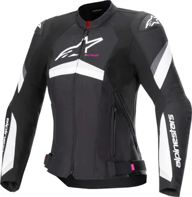 Produktbild von Alpinestars Stella T-GP Plus R v4 Damen Motorrad Textiljacke, schwarz/weiß, XS