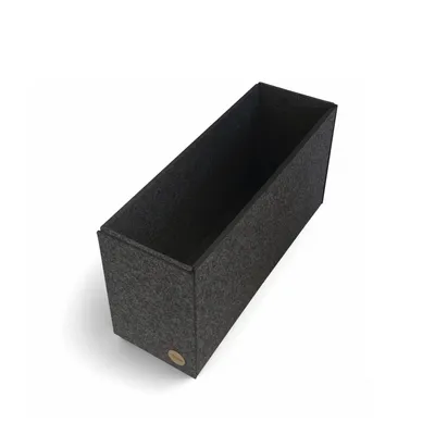 Produktbild von Aufbewahrungsbox CLEAN Filz 39 x 13 x 20 cm ohne Deckel in anthrazit meliert