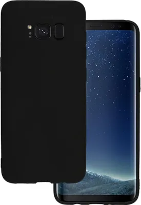 Produktbild von Back Case Matt für Samsung Galaxy S8 schwarz
