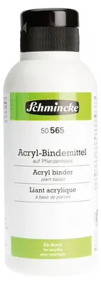 Produktbild von Schmincke Plant-based acrylic binder pflanzliches Acrylbindemittel - 500 ml