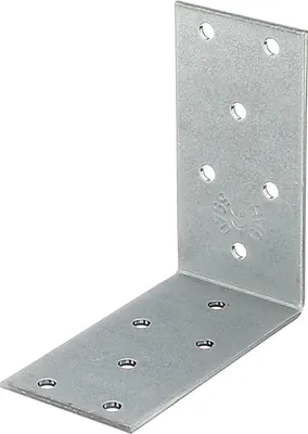 Immagine prodotto di Alberts 866822 Connettore angolare, zincato sendzimir, 80 x 80 x 40 mm, set da 50