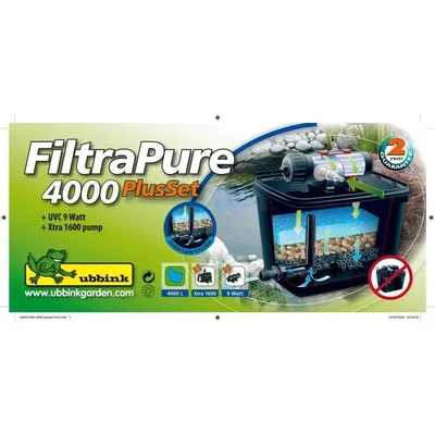 Immagine prodotto di Ubbink FiltraPure 4000 Plus Pond Filter Set 26 L 1355971 401418