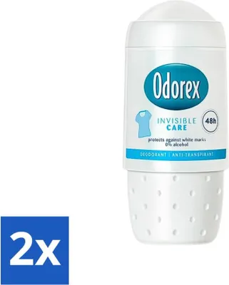 Immagine prodotto di Odorex Deodorant Roller Invisible Care 50 ml - Confezione risparmio - 2 pezzi