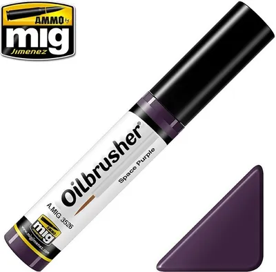 Produktbild von Ammo MIG 3526 - Ölfarben mit Pinsel - Space Purple