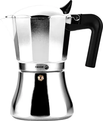 Immagine prodotto di Caffettiera italiana Fagor acciaio alluminio 9 tazze (1 pezzo)