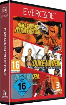 Zdjęcie produktu dla Blaze Duke Nukem Collection 2, Evercade, od 17 lat, Nośnik fizyczny