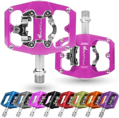 Produktbild von Famanu MTB Pedale Dualfunktion Plattform und SPD Pedale - 9/16 Zoll