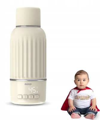 Obrázok produktu pre Neno Prenosný ohrievač na mlieko, vodu a detskú výživu, objem 500 ml