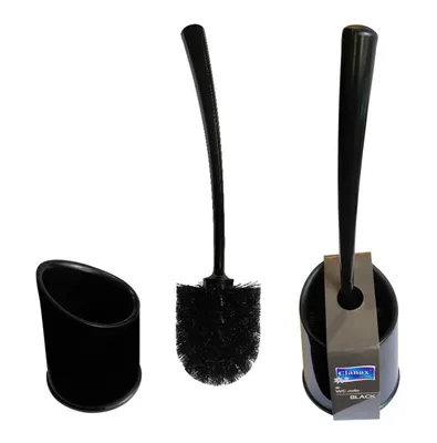 Produktbild von WC-Garnitur rund PH, Kartendurchmesser 8cm, SCHWARZ