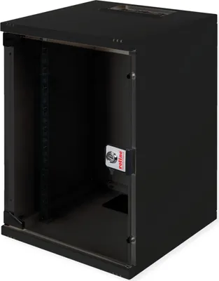 Produktbild von ROLINE 10-Zoll Wandgehäuse 9 HE, 312x300 BxT schwarz