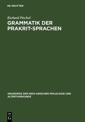 Produktbild von Grammatik der Prakrit-Sprachen
