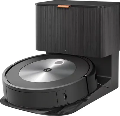 Produktbild von iRobot Roomba J7+, Graphit, Rund, Staubbeutel, 3 Rad/Räder, 0,4 l, Ladend, Purification