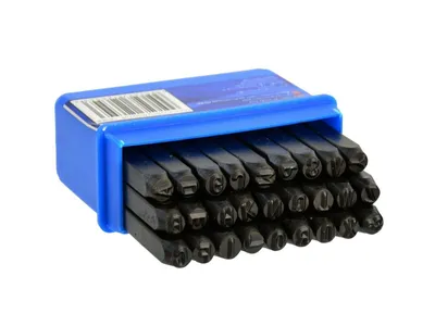 Obrázek produktu pro GEKO Děrovačky na písmena, 4 mm, 27 písmen, G01808
