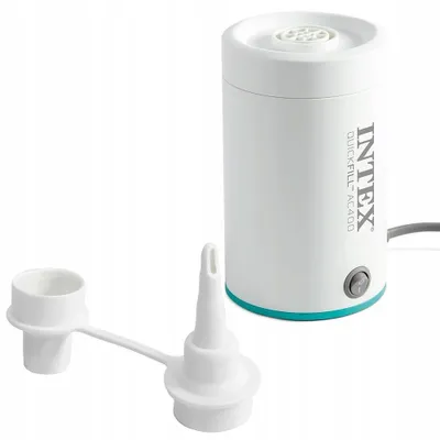 Zdjęcie produktu dla Intex QuickFill AC400, Przedmioty dmuchane, Zielony, Biały, Prąd przemienny, 220 - 240 V, 50 Hz, 100 W