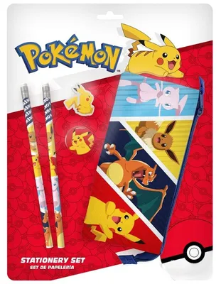 Obrázok produktu pre Sada písacích potrieb s motívom Pokémon