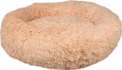 Image de Lit pour chien Flamingo, rond, couleur crème