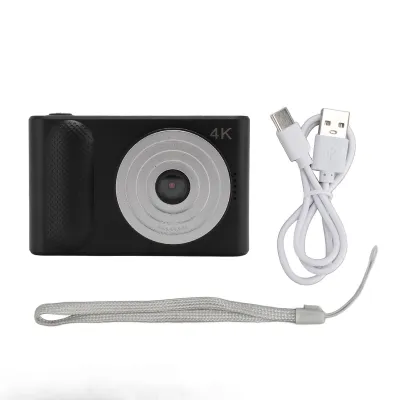 Obrázok produktu pre digitálna kamera 4K s rozlíšením 48 MP a 16x digitálnym zoomom - kompaktná kamera s automatickým zaostrovaním a 2,4" displejom na cestovanie, fotografovanie a vlogovanie