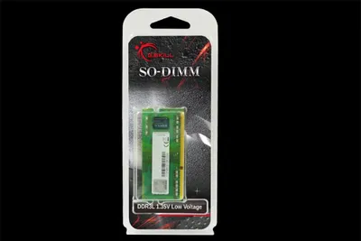 Obrázek produktu pro G.Skill 8GB DDR3-1600, 8 GB, 1 x 8 GB, DDR3, 1600 MHz, 204-pin SO-DIMM