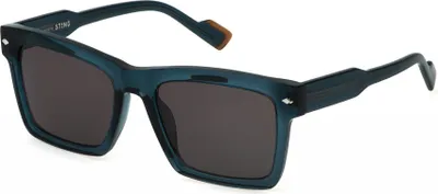 Produktbild von Sting SST512 Blu trasparente lucido 55/19/145 Herren Sonnenbrillen