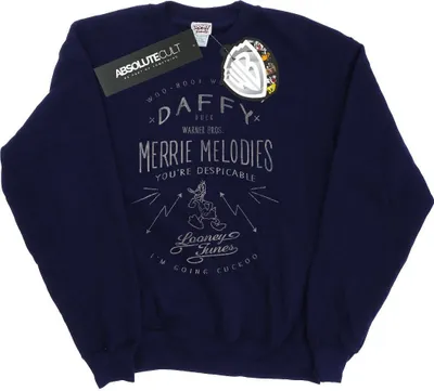 Produktbild von Looney Tunes - "Despicable" Sweatshirt für Herren BI32039 (L) (Marineblau)