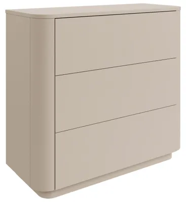 Produktbild von Selsey Luvio - Kommode mit 3 Schubladen, Kaschmir, 100 cm