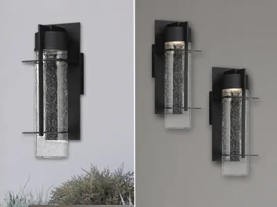 Produktbild von 2er Set LED Außenbeleuchtung Hauswand, Fassadenleuchten Terrassenbeleuchtung
