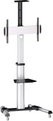 Produktbild von SUNNE S21, 50 kg, 94 cm (37"), 177,8 cm (70"), 600 x 400 mm, Höhenverstellung, Aluminium, Weiß
