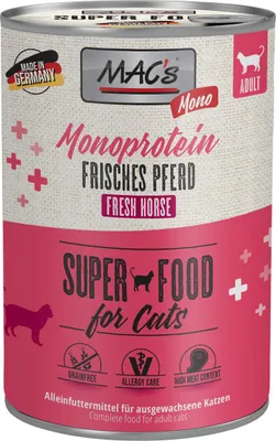 Produktbild von MACs Mono Pferd 400 g - 6 Stück