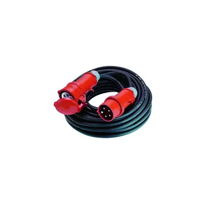 Obrázek produktu pro BACHMANN Prodlužovací kabel 5G1,5mm² černý, H07RN-F CEE 16A červený 400V, 5 m