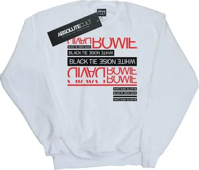 Produktbild von David Bowie - Sweatshirt für Herren BI19283 (M) (Weiß)