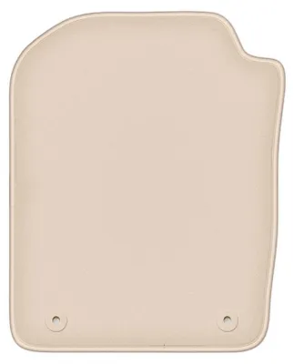 Produktbild von DURBAN Beige Velours-Fahrerfußmatte für Daihatsu Cuore VII L276 Schrägheck (2007-)