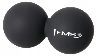Produktbild von HMS Lacrosse BLC02 Doppelte Massageball Schwarz