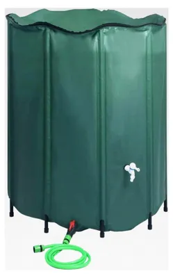 Produktbild von Faltbarer Regenwassertank mit Hahn 1000L