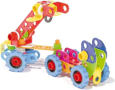 Produktbild von Quercetti Tecno Jumbo, Bausatz, 3 Jahr(e), Kunststoff, 86 Stück(e)