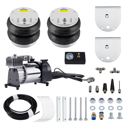 Produktbild von 2Stk. Luftfederung mit 12 V Kompressor Kit for Vauxhall Movano 2010-2020 4000 KG