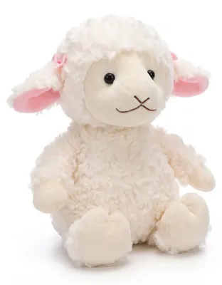 Produktbild von Niedliches Schaf Lamm Plüschtier Kuscheltier gefüllt Plüschpuppe Baby Spielzeug Geschenk für Kinder – 16/22/30 cm - Größe: 22cm