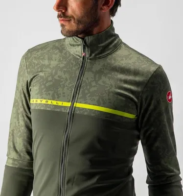 Produktbild von CASTELLI Fahrrad-Thermojacke - FINESTRE - Grün/Gelb M
