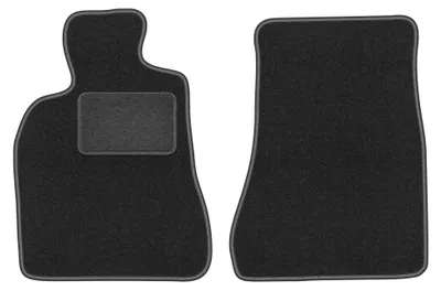 Immagine prodotto di Tappetini anteriori in moquette per Lexus GS II 1997-2005 (berlina) – 2 pezzi, grigio grafite, su misura – Wielganizator LUX