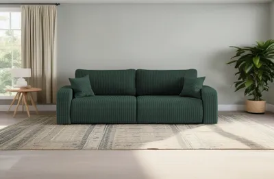 Produktbild von Kaiser Möbel Schlafsofa MILANO und Bettkasten Stoff Poso Grün