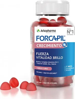 Zdjęcie produktu dla Arkopharma Forcapil Growth 60 gumibonbonów