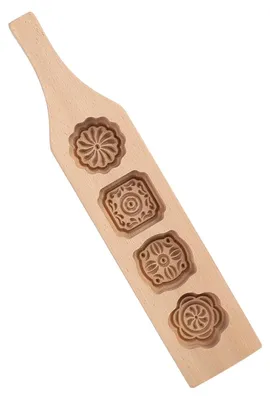 Produktbild von Holzformen für Kekse und Mondkuchen, 10 x 10 mm