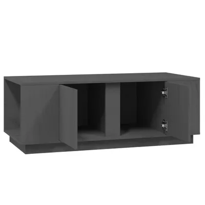 Produktbild von vidaXL Couchtisch Grau 110x50x40 cm Massivholz Kiefer