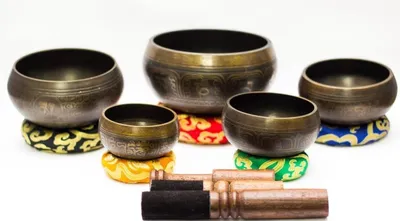 Obrázok produktu pre Sada tibetských zvonkohier na meditáciu a liečenie