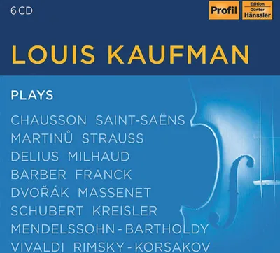 Obrázok produktu pre Various: Louis Kaufman plays